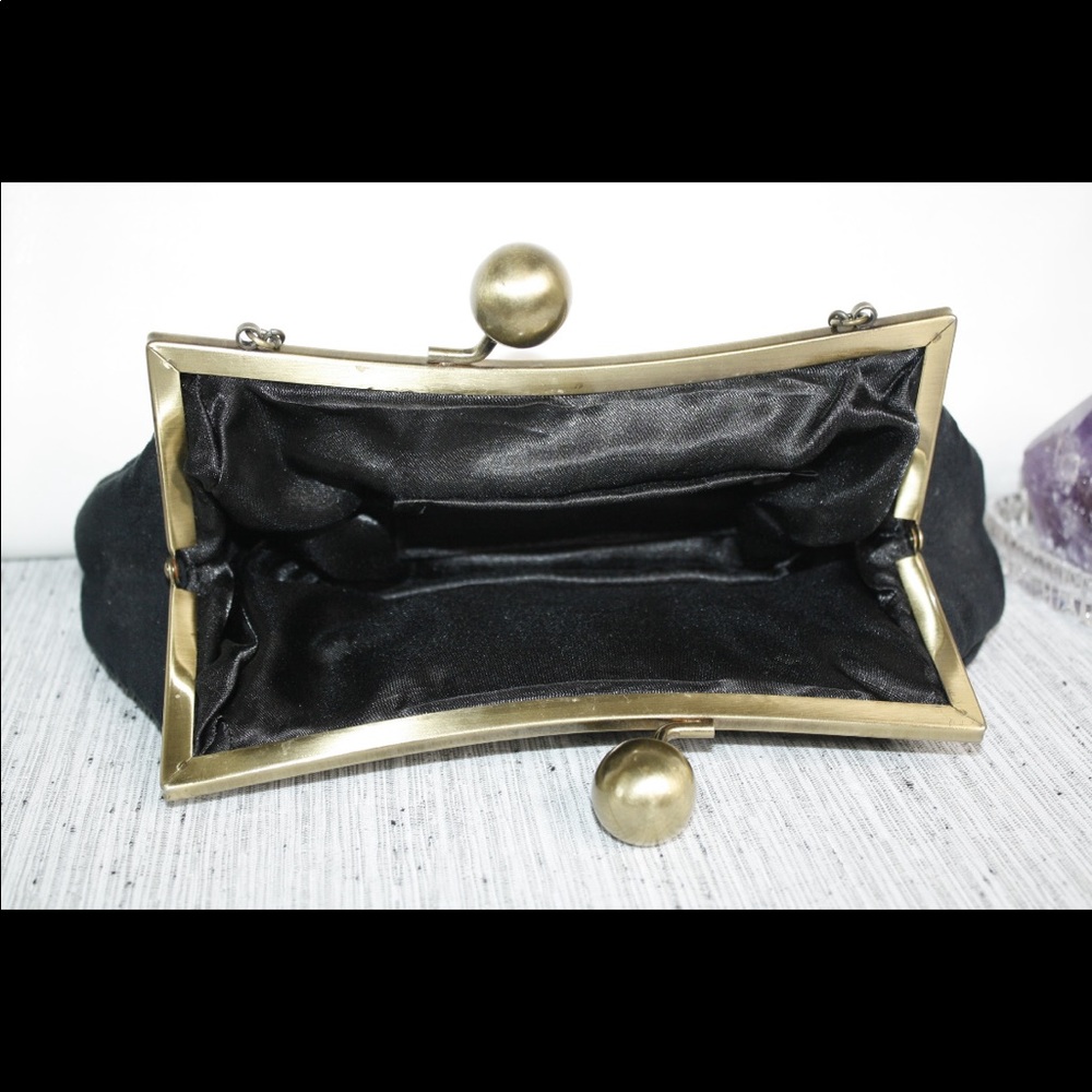 Vintage SASHA New York black clutch - Picture 2 of 6